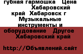 губная гармошка › Цена ­ 4 000 - Хабаровский край, Хабаровск г. Музыкальные инструменты и оборудование » Другое   . Хабаровский край